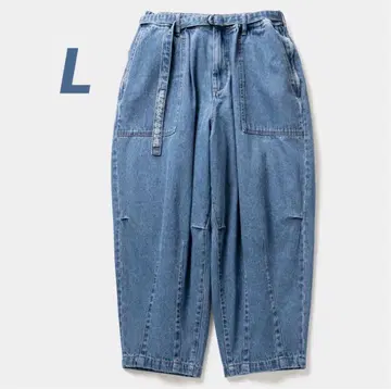DENIM BAKER BALLOON PANTS TIGHTBOOTH L