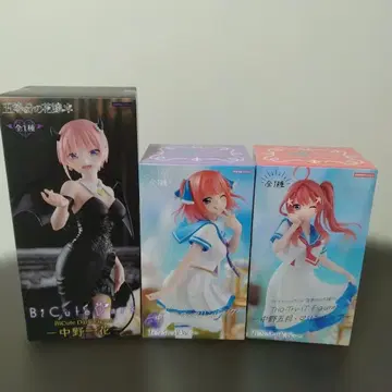 5등분의 신부 이치카 니노 마츠리 피규어