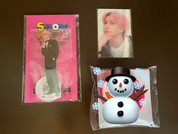Snow Man 사쿠마 다이스케 굿즈 2세트