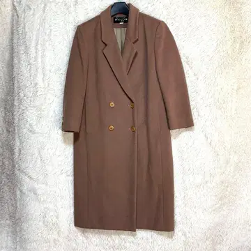 [ 캐시미어 & 퍼 ] [ roga 로가 ] 롱 코트 새상품급