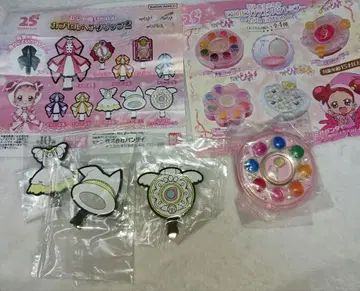 오쟈마녀 도레미 가챠 하나짱 클립 세트