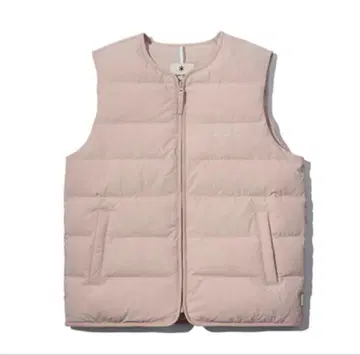한국 한정 스노우피크 다운 베스트 핑크색