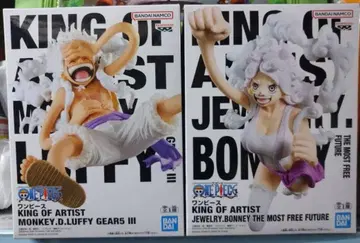 원피스 KING OF ARTIST 루피 보니 피규어 세트 2