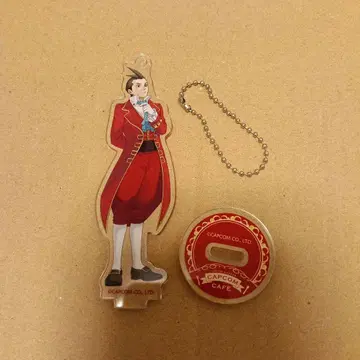 역전재판 캡콤 카페 오도로키 호스케 아크릴 스탠드 키링