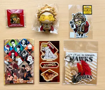 [ 묶음 판매 ] 나의 히어로 아카데미아 호크스 5세트 아크릴 키 외