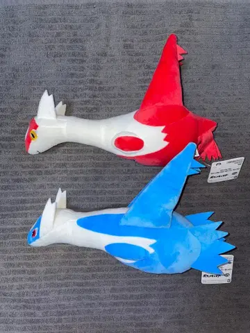 포켓몬 포근 봉제 인형 라티아스 라티오스