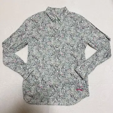 GOOD ENOUGH 굿이너프 로고 드립 페인트 셔츠 2014 L