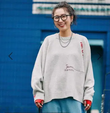 니코앤드 [be with M] Misayo 배색 돌 풀오버