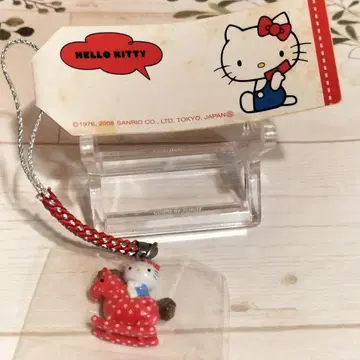 산리오 고토치 헬로키티 목마 모시모시 키티 스트랩