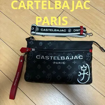 CASTELBAJAC 숄더백 블랙/빨간색