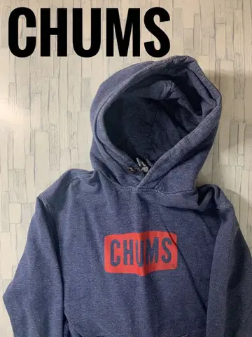 [스테디셀러 고품질] CHUMS 네이비 후드티 XL