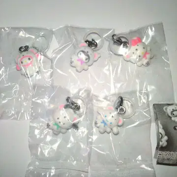 산리오 캐릭터즈 메지루시 액세서리 복슬복슬 스노우 5종 세미 컴프