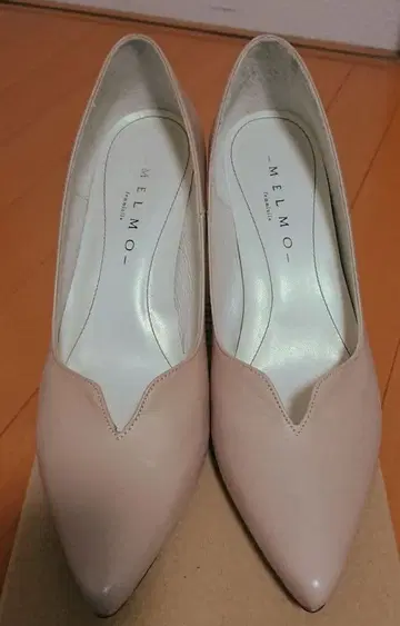 MELMO 핑크 베이지 하이힐