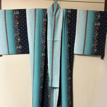 L 사이즈 모던 기모노 잡화 매실야 프레타 워셔블 기모노 이중 기모노