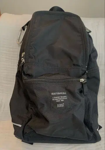 marimekko 블랙 백팩