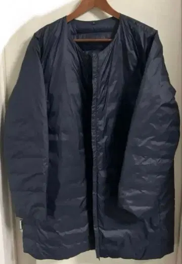 무인 이너 다운 롱 다크 네이비 사이즈 L