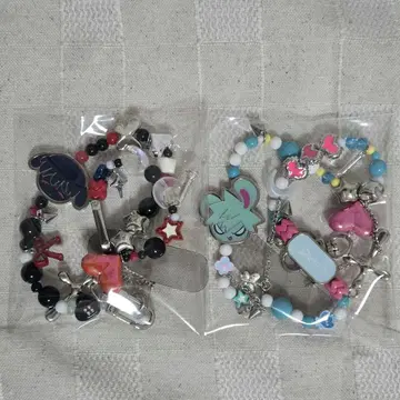 alienstage 이반틸 스트랩 스마트폰 체인 토끼