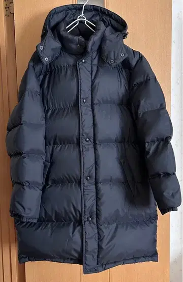 UNIQLO 후디 다운 코트 네이비 XL