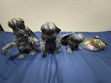 헤도라 소프트 비닐 4종 비행기~생체 고질라 스토어 한정판