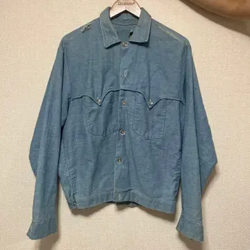 라이트 블루 데님 셔츠 긴팔