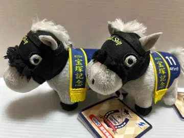 서러브레드 컬렉션 리틀 마스코트 볼체인 골드십 2체 세트