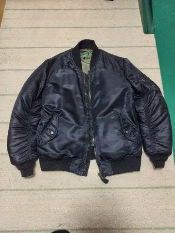 Kawasaki MA-1 플라이트 자켓 LL 블랙