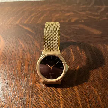 CASIO 쿼츠 손목시계 골드 MQ-24MG-1EJH