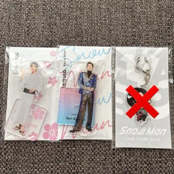 Snow Man 메구로 렌 아크릴 스탠드