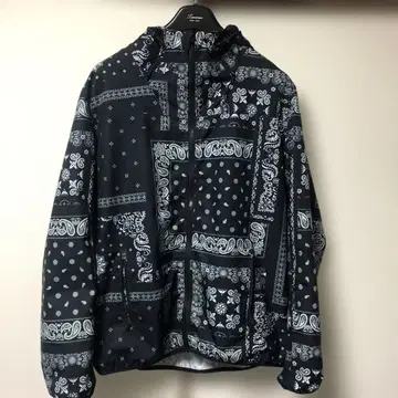Rad-Blue 페이즐리 무늬 나일론 자켓 L