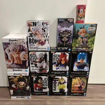 드래곤볼 원피스 외 프라이스 피규어 묶음 판매