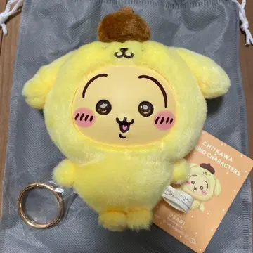 치이카와 x 산리오 캐릭터즈 Kiramekko 토끼 폼폼푸딩