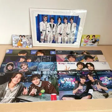 King & Prince 회보 전 8권 특전 사진 생일 카드 2장 킹프리