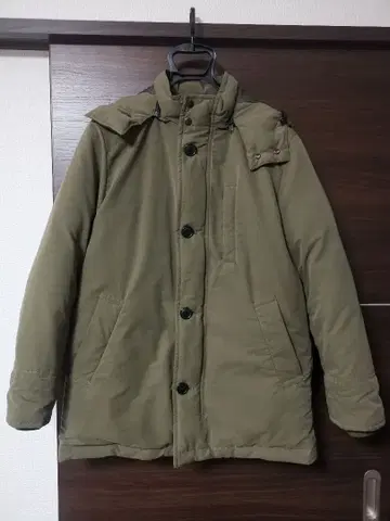 ABAHOUSE 후드 부착 다운 자켓