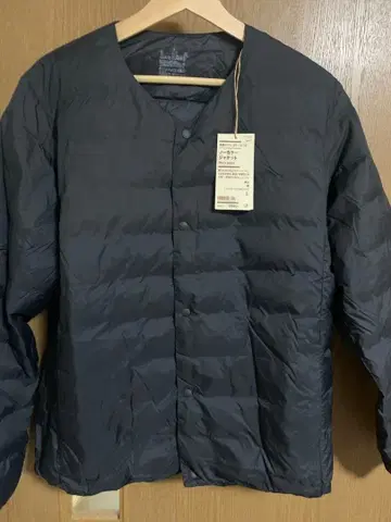 무인양품 노카라 자켓 남성용 블랙 L