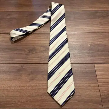 와타코 직물 스트라이프 넥타이