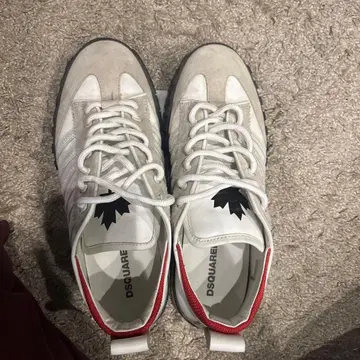 DSQUARED2 스니커즈 화이트/그레이/레드