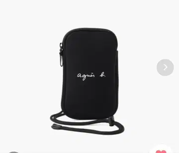agnes b. 미니 숄더백 RAS19-05 블랙