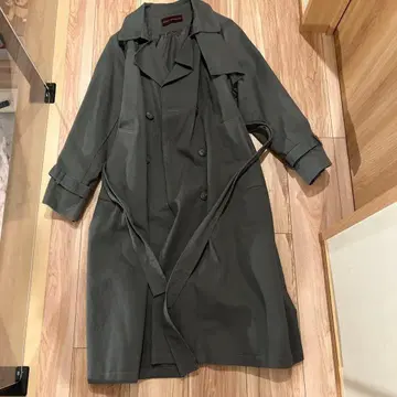 URBAN RESEARCH 블루 그레이 트렌치코트