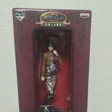 진격의 거인 1번 복권 ~자유로의 진격~ 라스트 원상 미카사 피규어