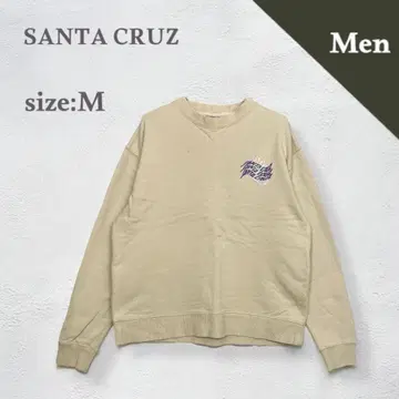 산타크루즈 맨투맨 트레이닝복 원 포인트 백 로고 긴팔