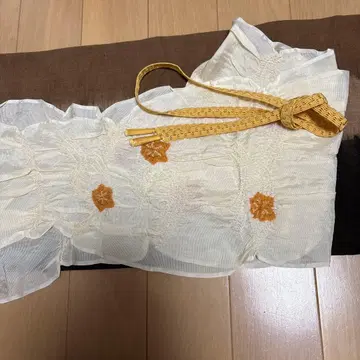 오비 장식 천, 허리띠 세트 쥐어짜는 여름 기모노