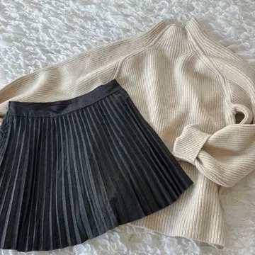 [ 2점 코디 세트 ] 니트 & 스커트