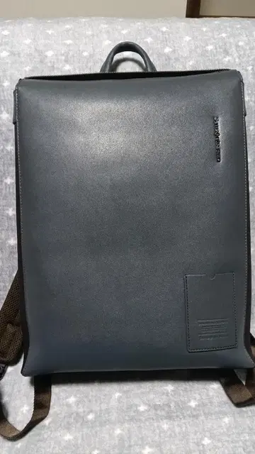 블루 그레이 비즈니스 백팩