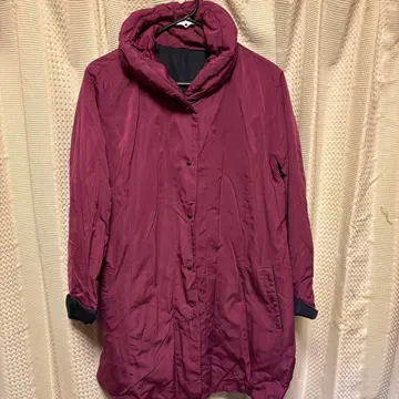 얇은 소재 나일론 코트 L 짙은 핑크