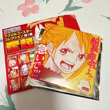 [중국 한정판] 원피스 점프샵 아크릴 코스터 나미