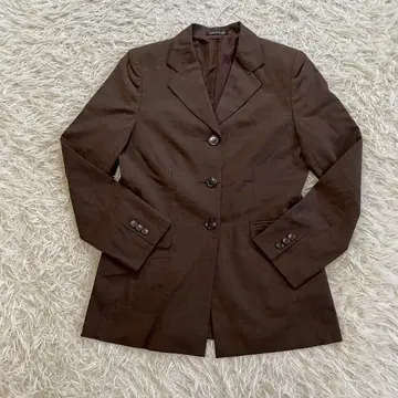 COMME CA DU MODE 테일러드 자켓 (브라운)