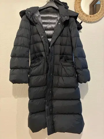 J 유니클로 울트라 라이트 다운 S 블랙