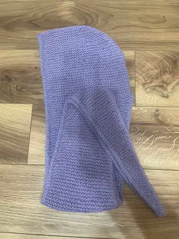 소피 후드 소피 스카프 발라클라바 후드 부착 머플러 핸드메이드