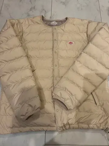 단톤 나일론 타프타 노카라 이너 다운 자켓