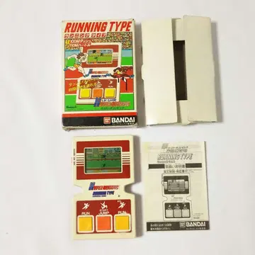 쇼와 레트로 반다이 러닝 타입 하이퍼 올림픽 게임 워치